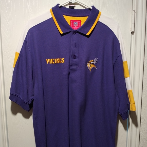 Minnesota Vikings Purple Polo XL - Picture 2 of 2